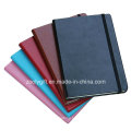 A5 Assorted Color PU agenda Notebook com cinta elástica encerramento / Moleskin Agenda Notebooks